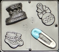 613 Baby Assortment Chocolate Candy Mold