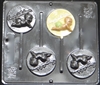 631 "Congratulations" Baby Lollipop Chocolate
Candy Mold