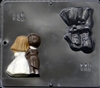 644 Dancing Bride & Groom Chocolate Candy
Mold