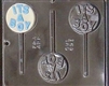 691 "It's a Boy" Lollipop Chocolate Candy Mold