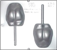 706 Sexy Butt Lollipop Chocolate Candy Mold