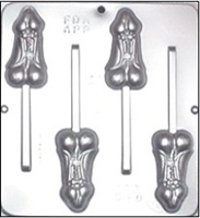 720 Penis "Groom in Tux" Lollipop Chocolate Candy Mold