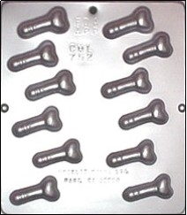 752 Small Penis Chocolate Candy Mold