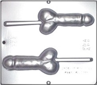 755 Penis Lollipop Chocolate Candy Mold