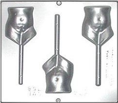 758 Female Torso "Waist Down" Lollipop Chocolate Candy Mold