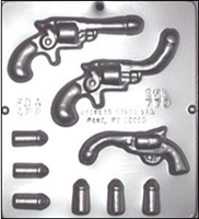 770 Penis Pistol with Penis Bullets Chocolate Candy Mold