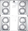 777 Double Pack Condom Chocolate Candy Mold