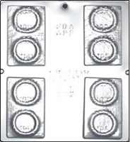 777 Double Pack Condom Chocolate Candy Mold