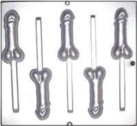 782 Penis Lollipop Chocolate Candy Mold