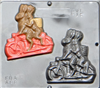 815 Motorcycle Bunnies Chocolate Candy Mold