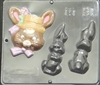 818 Bunny Assembly Chocolate Candy Mold