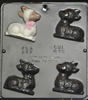 839 Lamb Assembly Chocolate Candy Mold