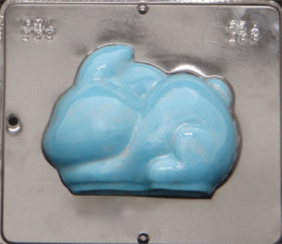 868 Bunny Assembly Back View Chocolate Candy Mold