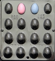 892 Egg Fancy Assembly Chocolate Candy Mold