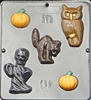 919 Halloween Assortment Chocolate Candy Mold