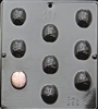 968 Bite Size Mini Brains Chocolate Candy Mold