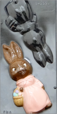 B-9001 GIRL BUNNY ASSEMBLY MOLD 10"