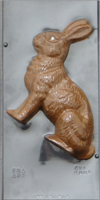 B-9005 BUNNY FACING LEFT MOLD 10"