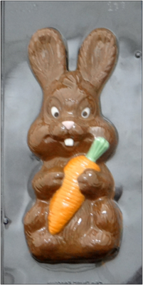 B-9010 BUNNY ASSEMBLY MOLD 12 1/2" Front