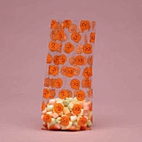 BAP-13 Jack O Lantern/Pumpkin printed cello bag. 100 ct.