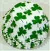 BC-14 Green Shamrock on White Standard Baking Cup 500 ct.