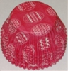 BC-17 White Easter Eggs on Hot Pink Standard Baking Cup 500 ct.