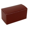 BO-10BQ  Brown Truffle Box (holds 2 pcs.) 2 5/8" x 1 3/8" x 1 1/4" Quantity 250