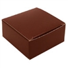 BO-13B Brown 1pc. Box (Holds 4 pcs.) 2 1/2" x 2 1/2" x 1 1/8" Quantity 50