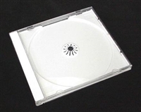BO-31 Clear Acetate CD Box - white Insert
