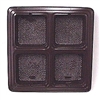 BO-40IOBQ  Brown insert 4 cavity 5 1/2 x 5 1/2 x 15/16 Quantity 100