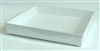 BO-42Q 16oz. White square cardboard base w/Clear Cover 7 9/16" x 7 9/16" x 1 1/8" Quantity 100