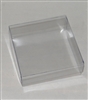 BO-45 Square Clear Acetate Box 2pc. 3 1/2" x 3 1/2" x 1 1/8"