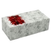 BO-74Q 1/2 lb. Poinsettia Box. 1 piece. 5 1/2in. x 2 3/4in. x 1 3/4in. Quantity 100