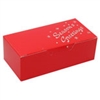 BO-78 1/2 lb. Red "Season's Greetings" box 1 pc. 5 1/2in. x 2 3/4in. x 1 3/4in. Quantity 50