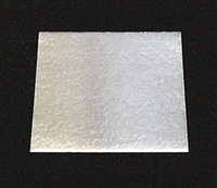 BO-8B Silver Metallic Cardboard Box Insert. 2 1/4" x 2 1/4"