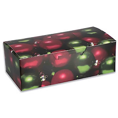 BO-91Q 1 lb. Christmas Ornaments. 1 piece. 7in. x 3 3/8in. x 2in. Quantity 100