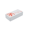BO-97Q 1 lb. 1 piece Happy Valentine's Day box. 7" x 3 3/8" x 2". Quantity 100