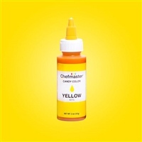 CM-15 Chefmaster Yellow Candy Color 2oz.
