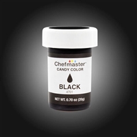 CMS-01 Chefmaster Black Candy Color  .70 oz.