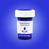 CMS-03 Chefmaster Blue Candy Color .70 oz.