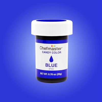 CMS-03 Chefmaster Blue Candy Color .70 oz.