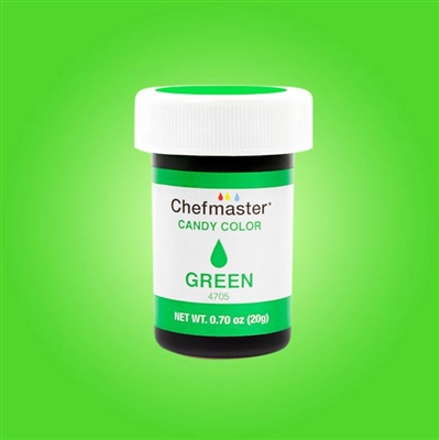 CMS-05 Chefmaster Green  Candy Color .70 oz.