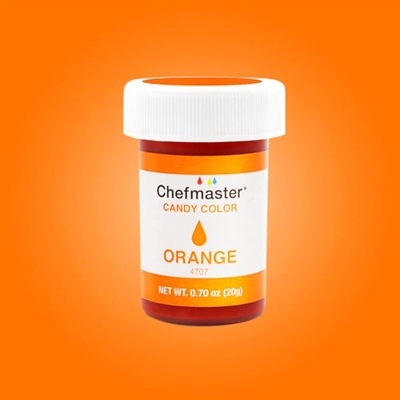 CMS-07 Chefmaster Orange Candy Color .70 oz.