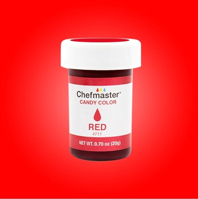 CMS-11 Chefmaster Red Candy Color .70 oz.