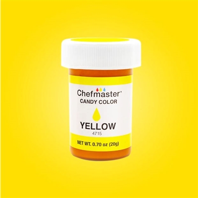 CMS-15 Chefmaster Yellow Candy Color .70 oz.