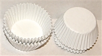 CP-04Q #5 White candy cup. 1 1/4" diameter, 3/4" wall. Qty. 19,000
