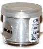 DP-01 "Coin Silver" (Nu Silver) Luster Dusting Powder.  2 gram container.