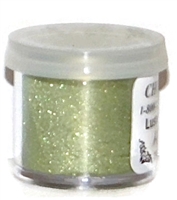 DP-04 "Grass Green" (Avocado) Luster Dusting Powder. 2 gram container.