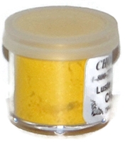 DP-06 "Mimosa" (Canary Yellow) Luster Dusting Powder. 2 gram container.
