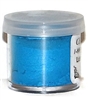 DP-17 "Tropical Blue" (Peacock Blue) Luster Dusting Powder. 2 gram container. 